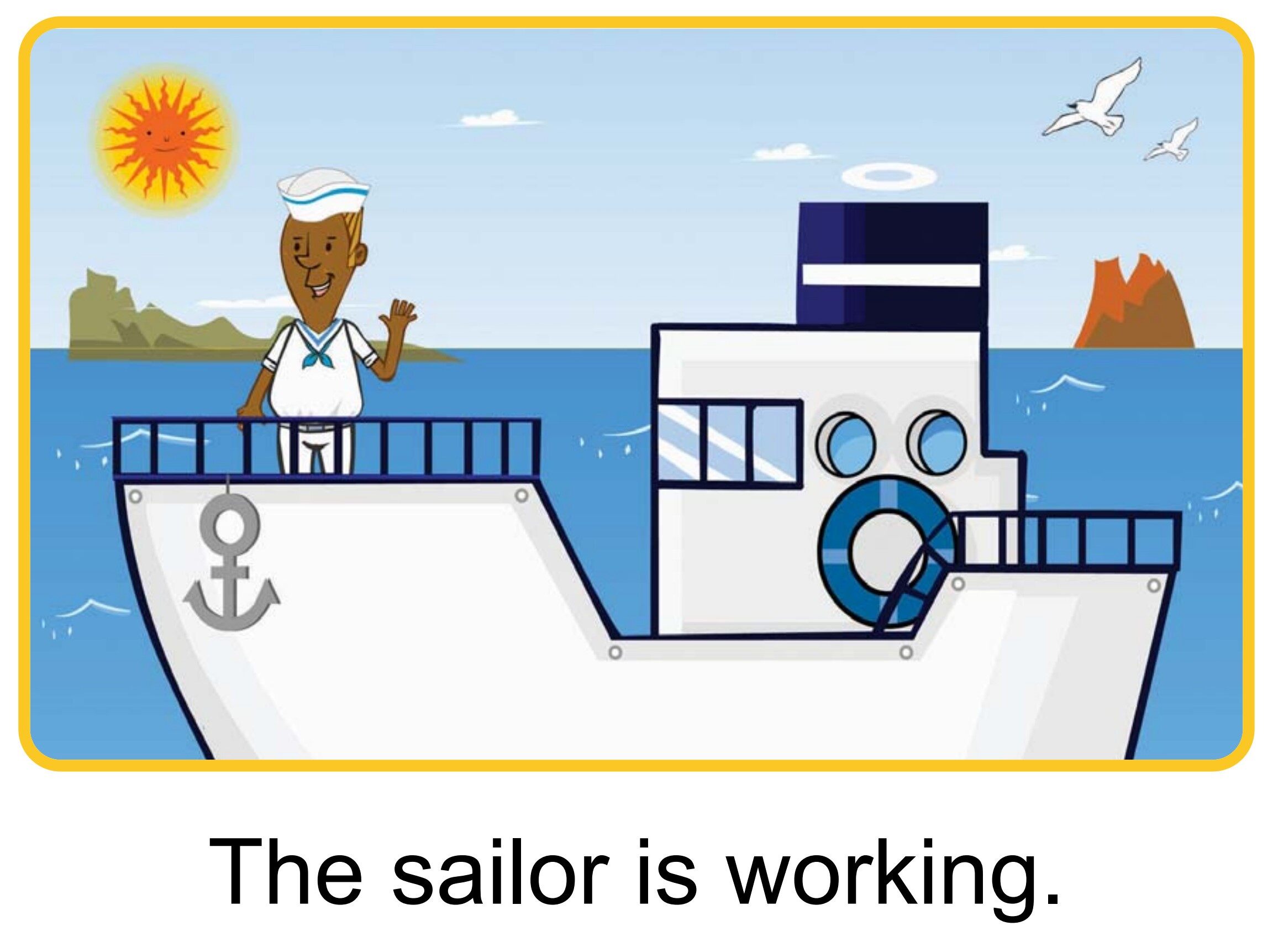 Who Is Working?绘本故事第4页