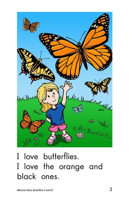 Welcome Back,Butterflies绘本故事第3页