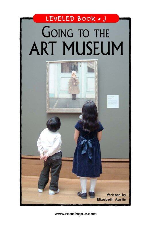 Going to the Art Museum绘本故事第2页
