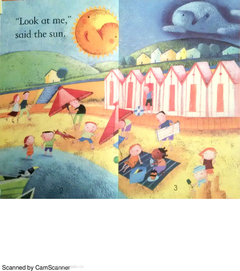 The Sun and the Wind绘本故事第3页