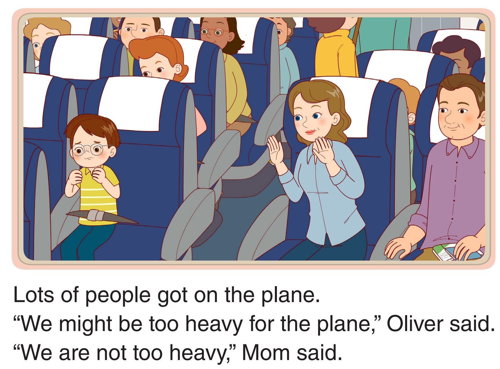 The Airplane Trip绘本故事第4页