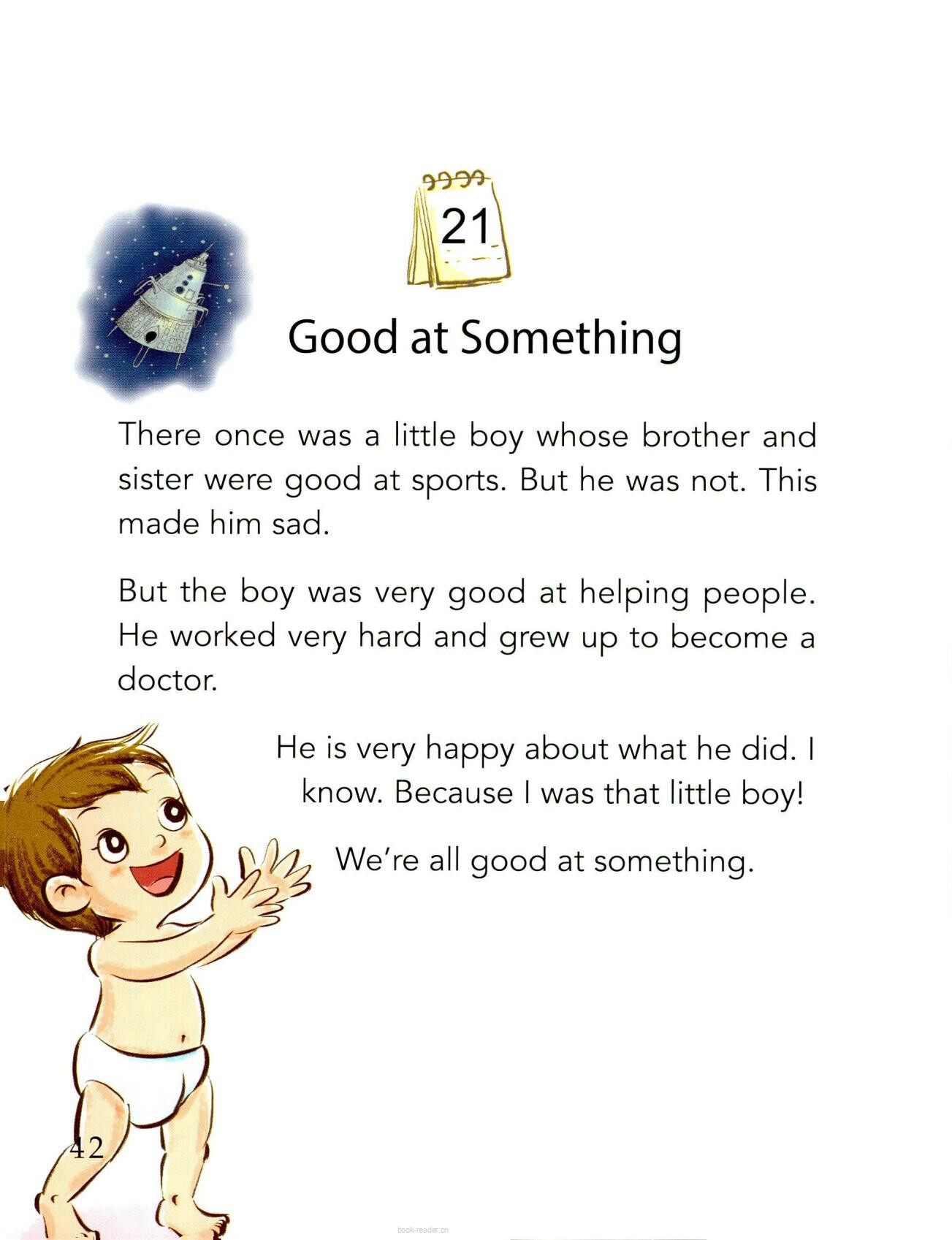 Good at Something绘本故事第2页