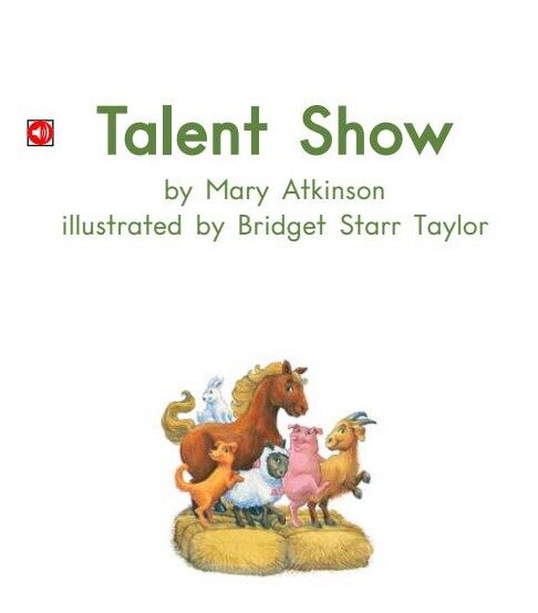 Talent show绘本故事第2页