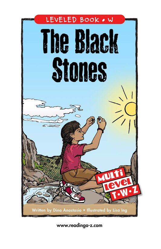 The Black Stones绘本故事第2页