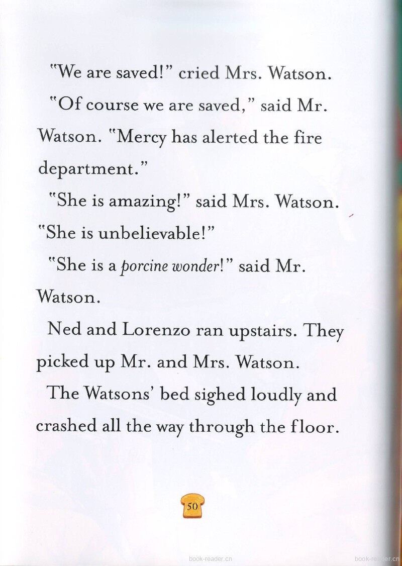 1-09 Mercy Watson to the Rescue绘本故事第3页