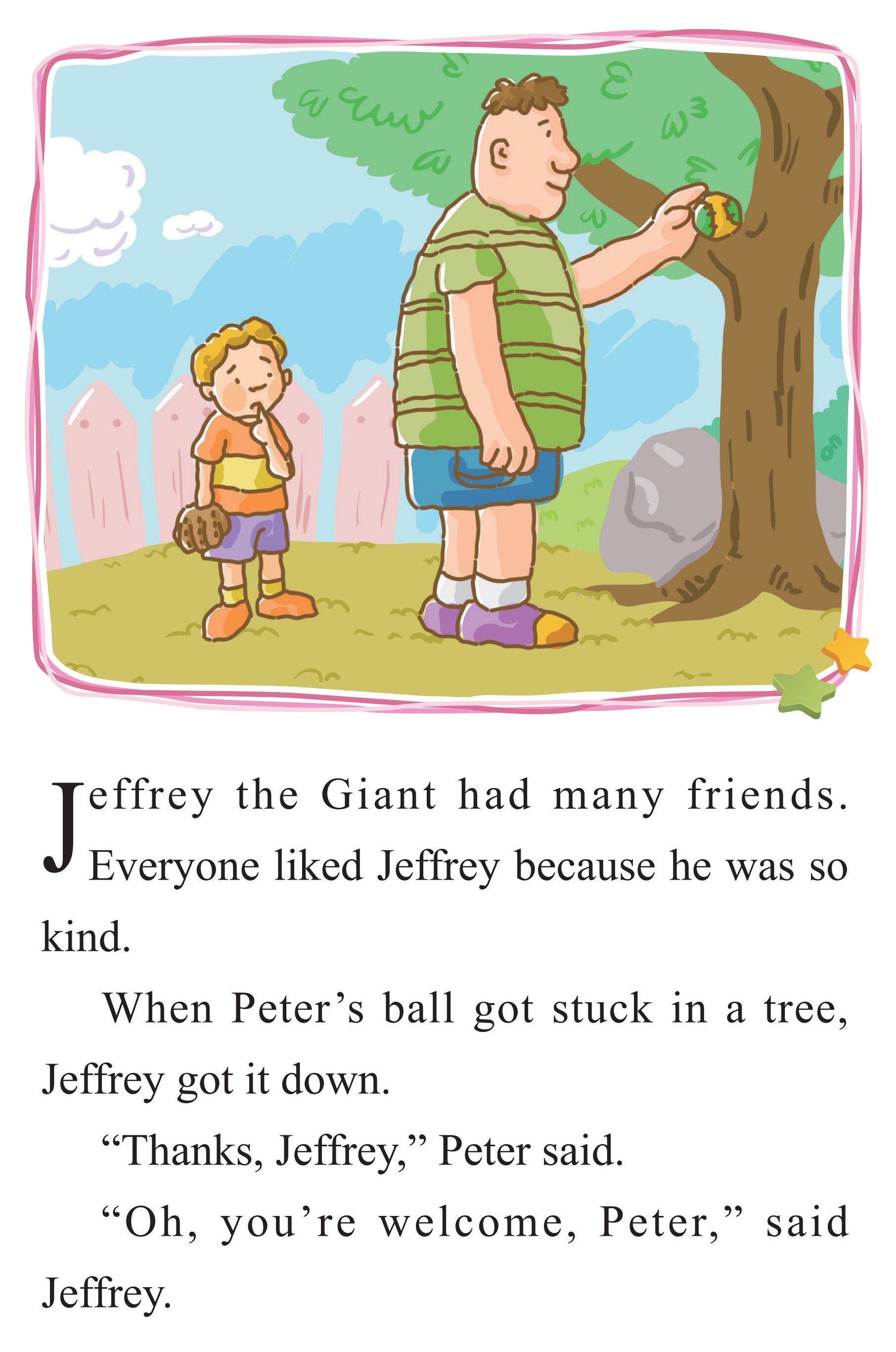 Jeffrey the Giant绘本故事第3页