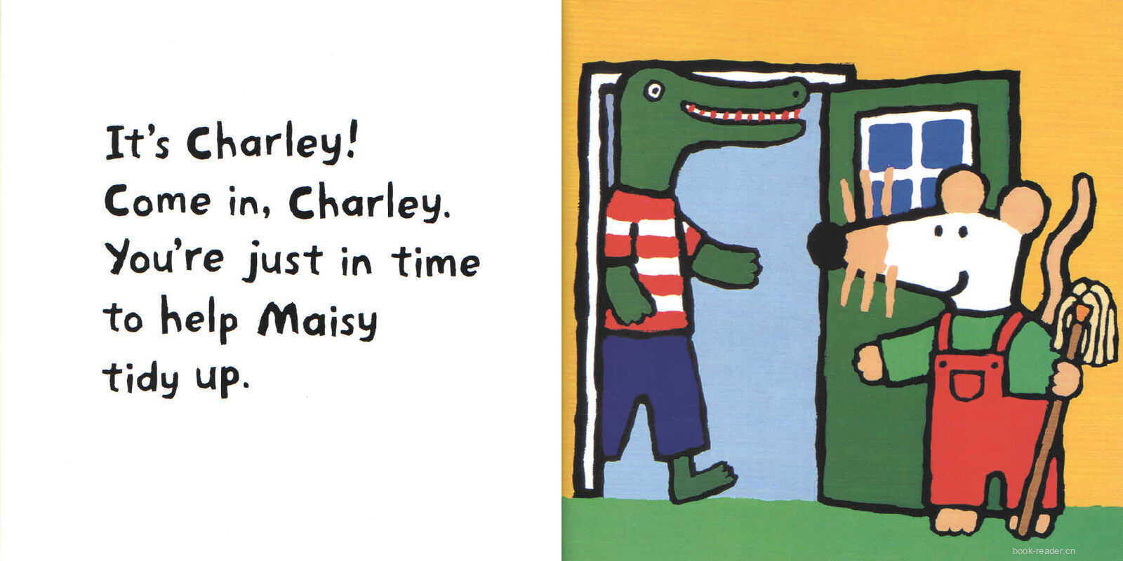 Maisy Tidies Up  绘本故事第4页