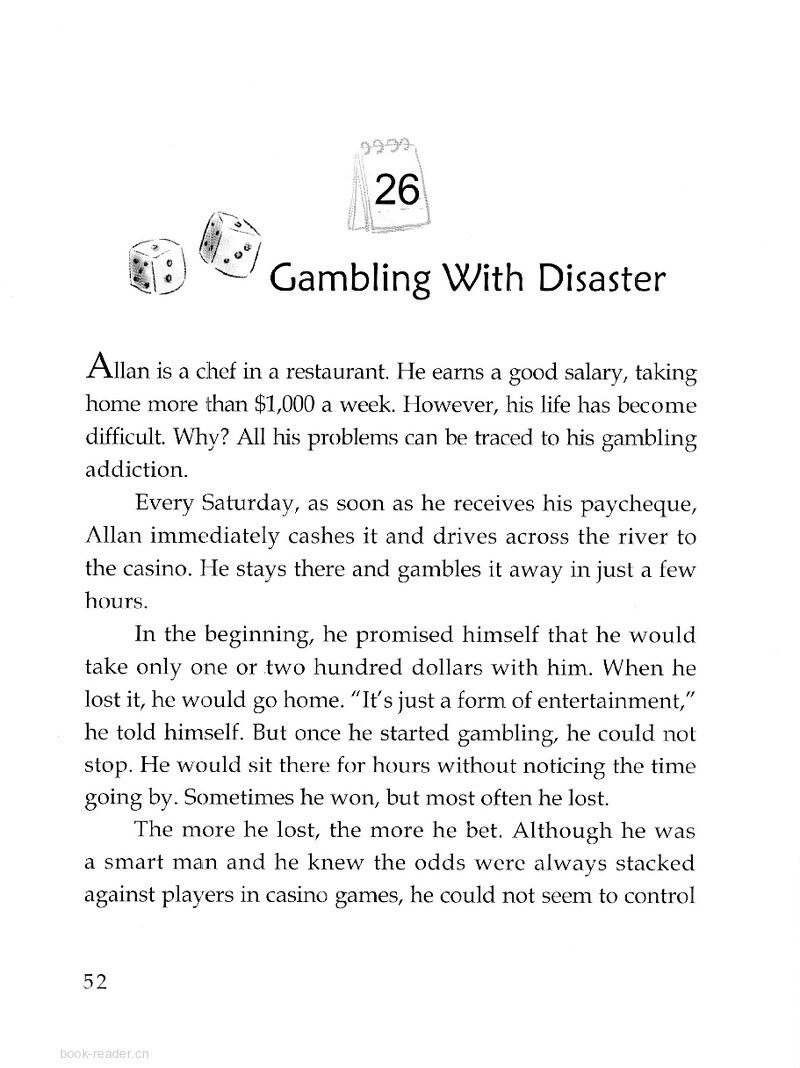 Gambling With Disaster绘本故事第2页