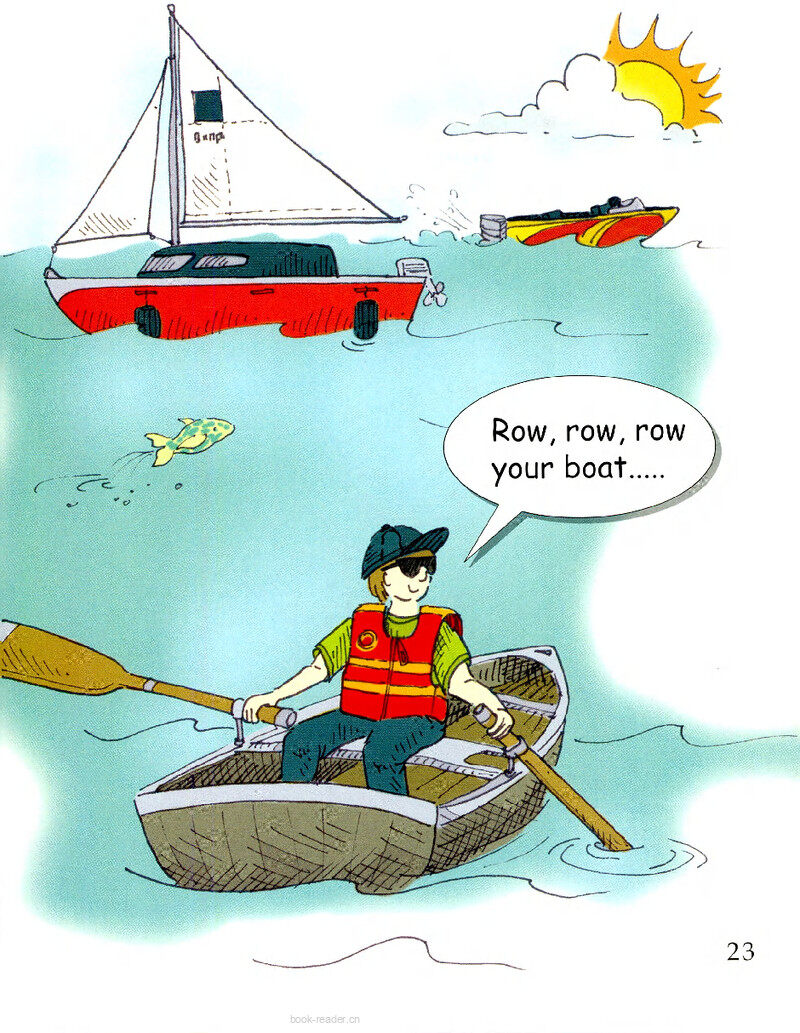 Many Boats绘本故事第3页