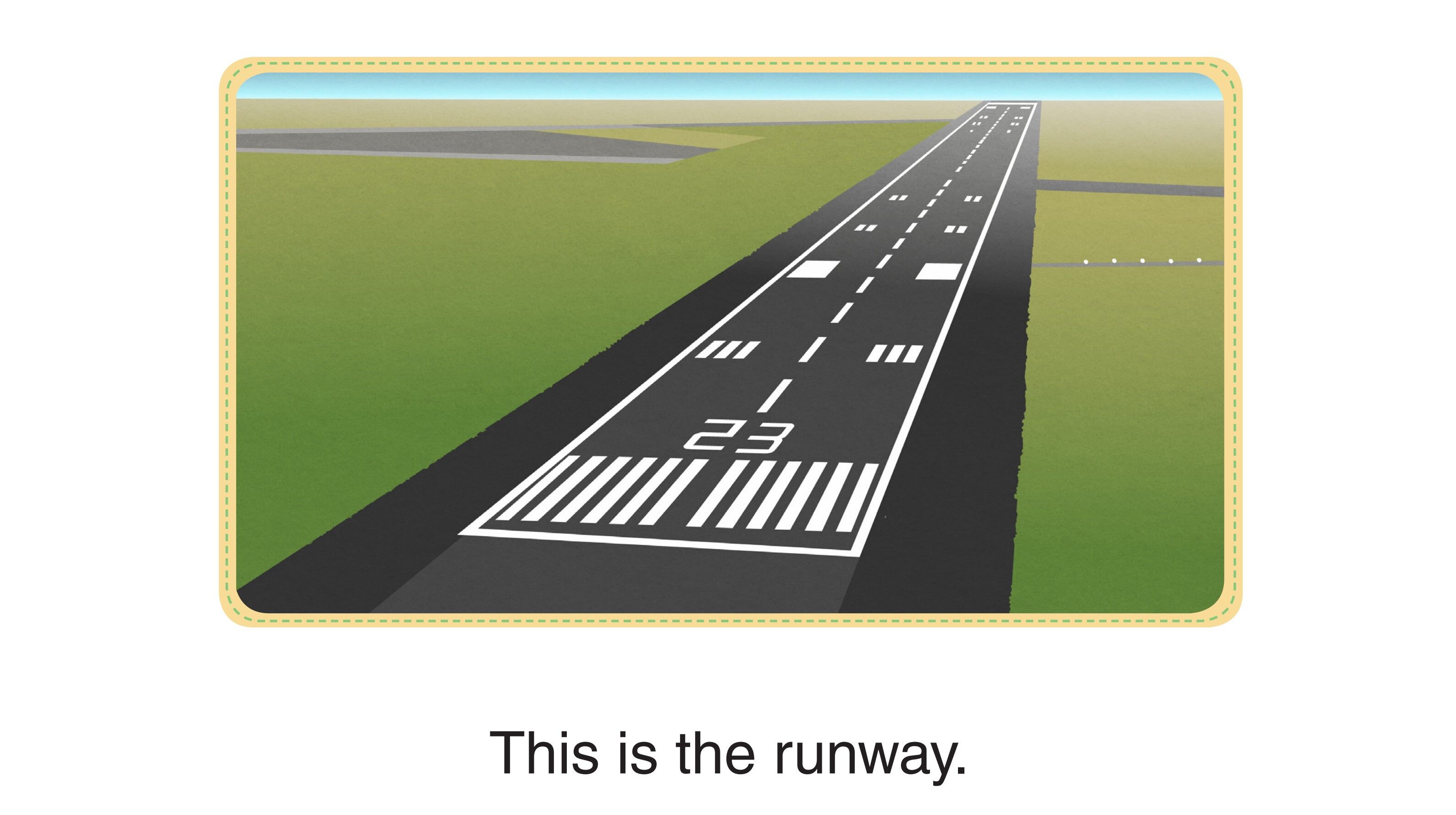 Who Am I  - This Is the Runway绘本故事第2页