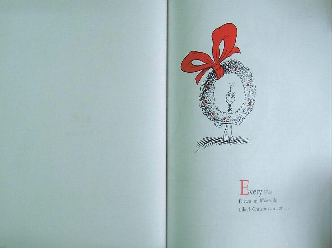 How the Grinch Stole Christmas绘本故事第3页