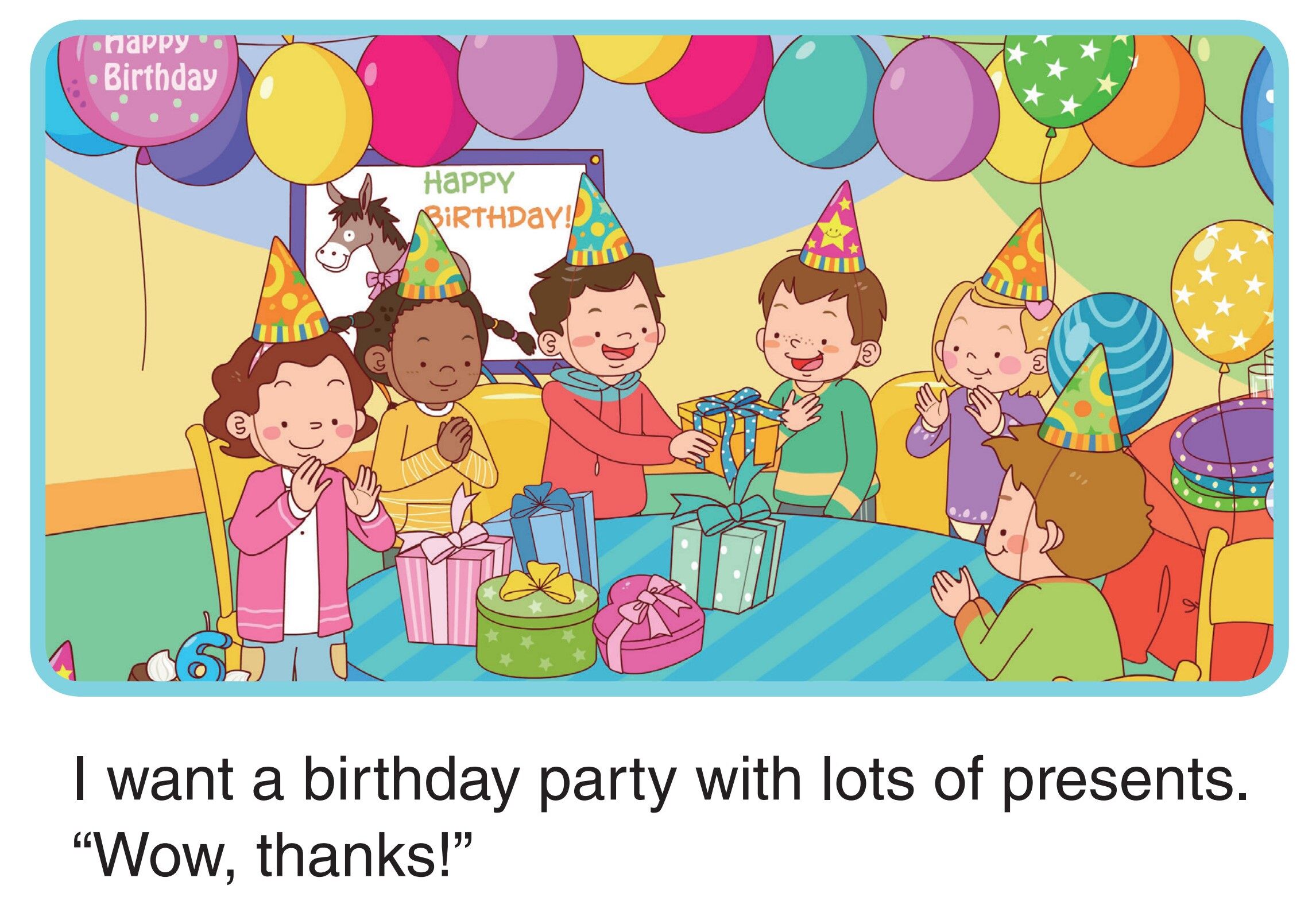 My Sixth Birthday绘本故事第5页