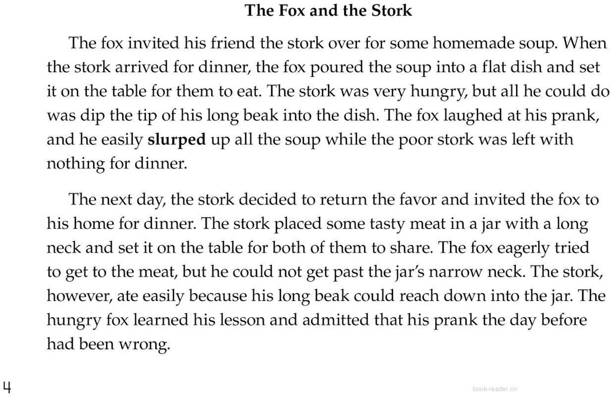 Aespo's Fables绘本故事第4页