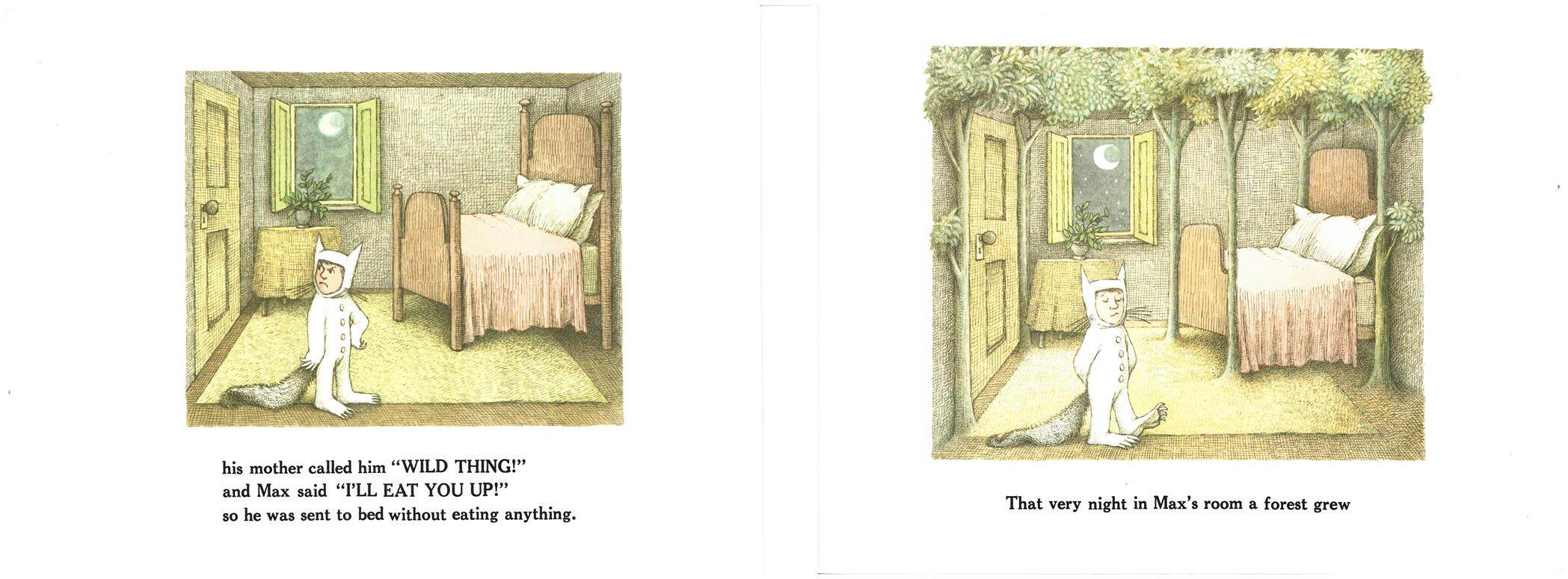 Where the wild things are绘本故事第5页
