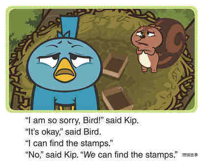 Stamps Everywhere!绘本故事第3页