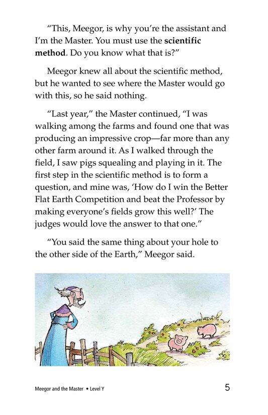 Meegor and the Master绘本故事第4页