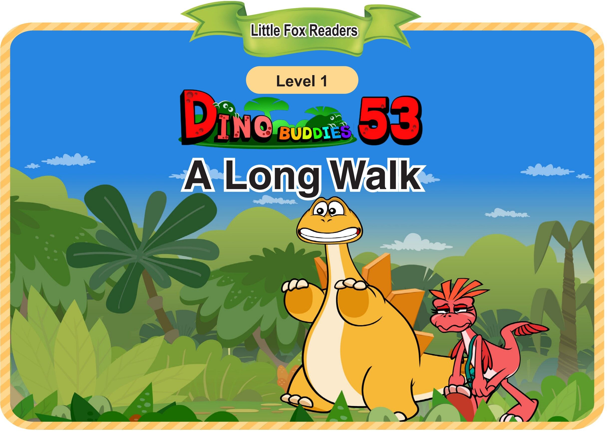 A Long Walk绘本故事第2页