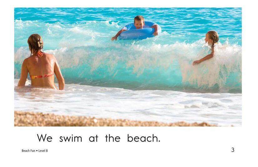 Beach Fun绘本故事第3页