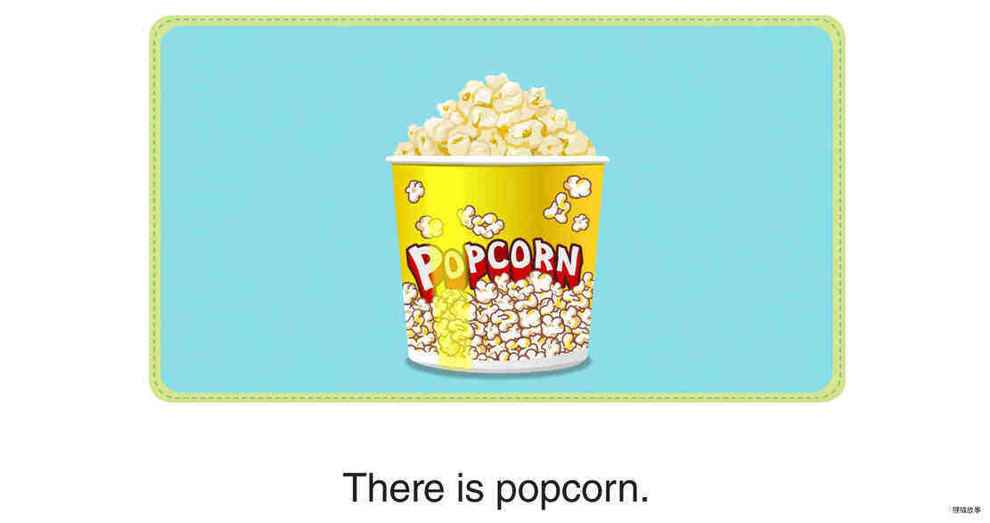 There Is Popcorn绘本故事第2页