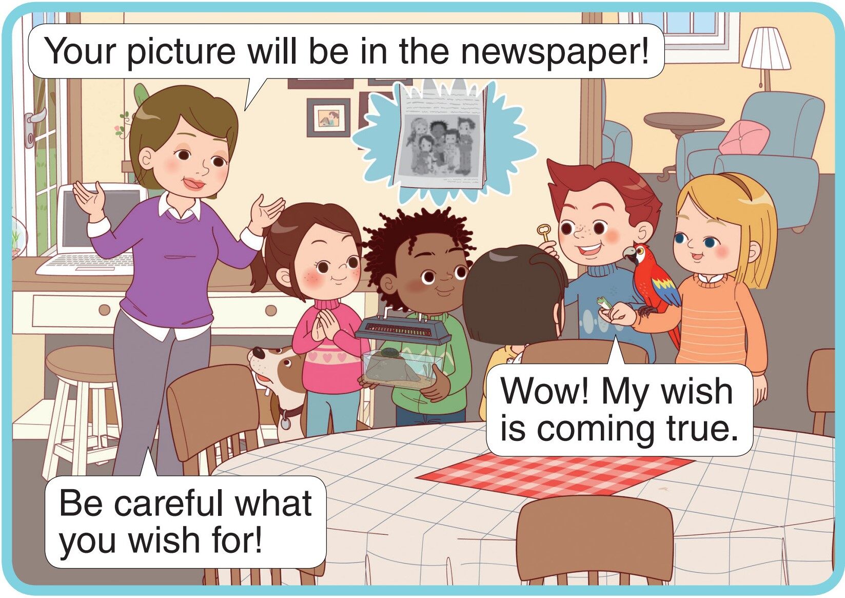 Theo's Wish绘本故事第5页