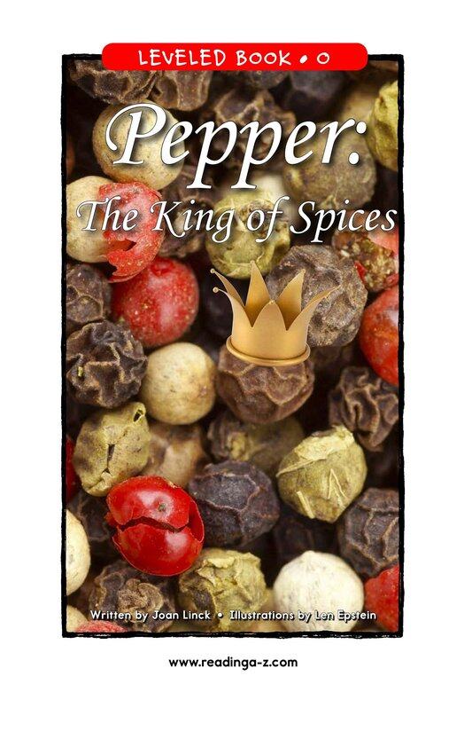Pepper The King of Spices绘本故事第2页