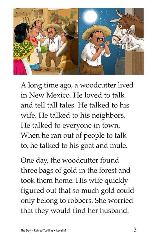 The Day It Rained Tortillas绘本故事第3页
