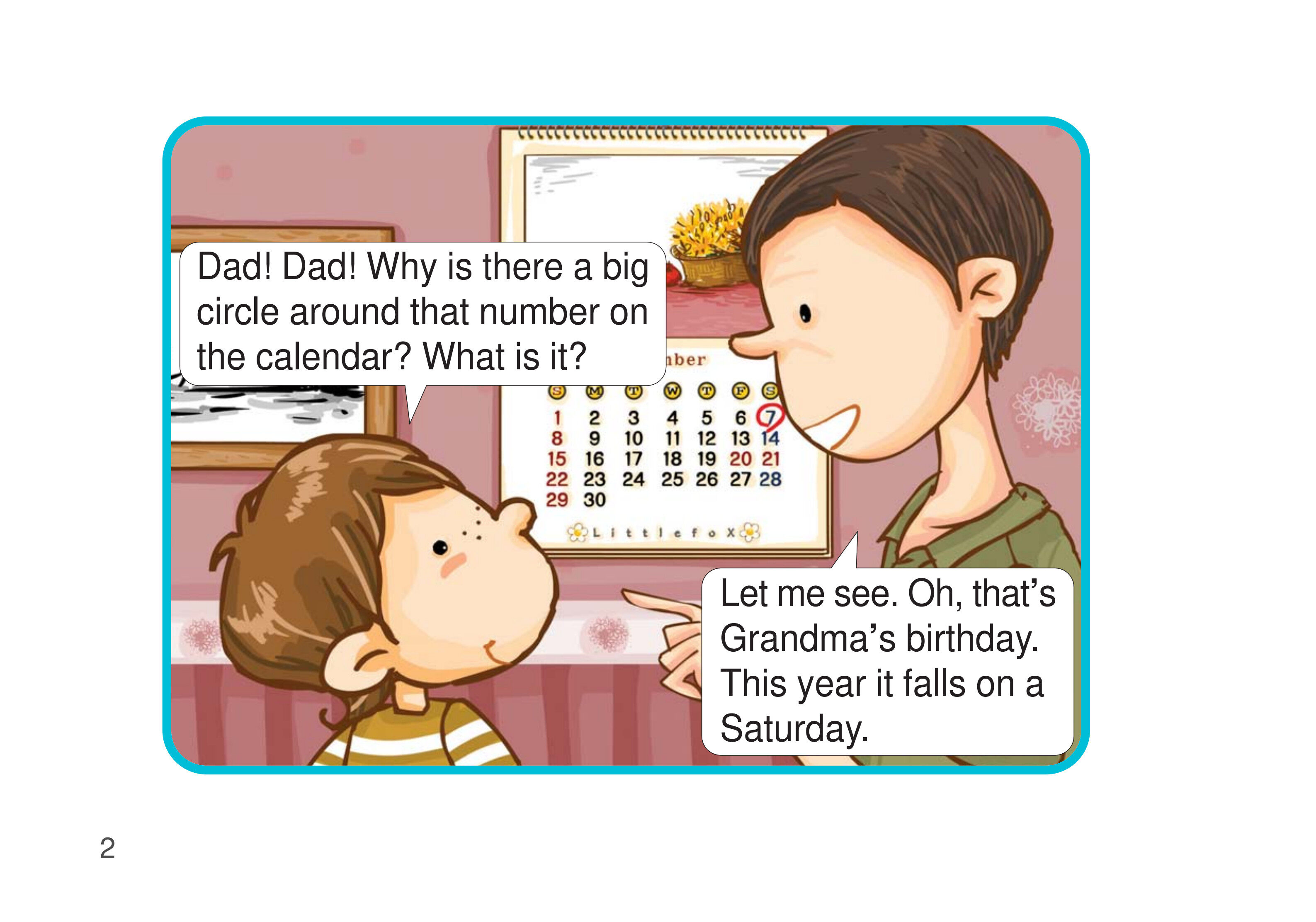 Grandma's Birthday绘本故事第3页