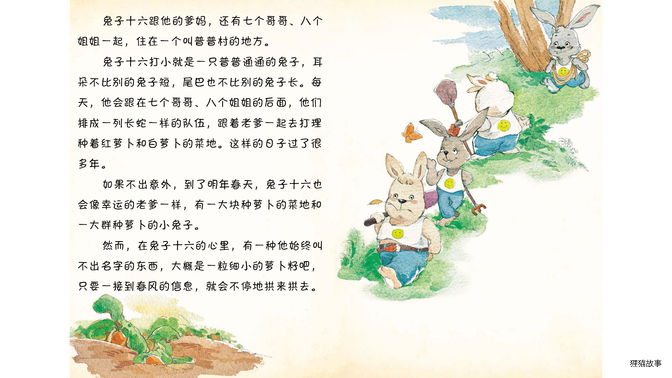 兔子十六和他的箱子绘本故事第3页