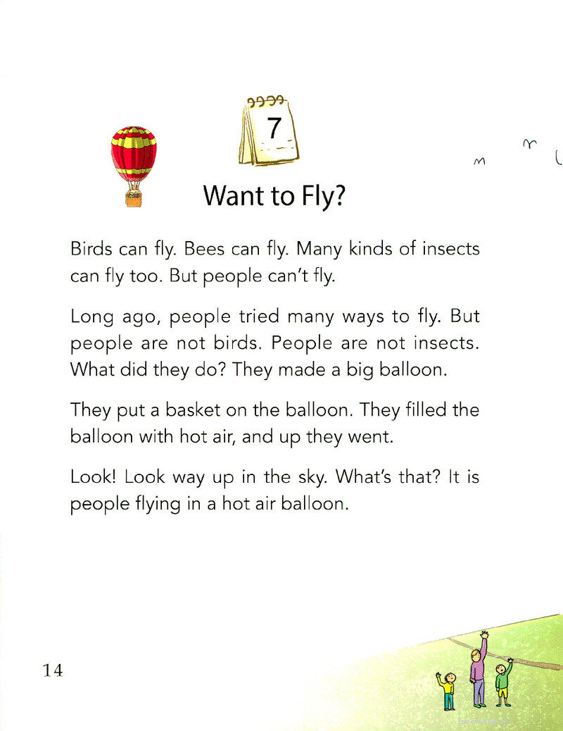 Want to Fly?绘本故事第2页