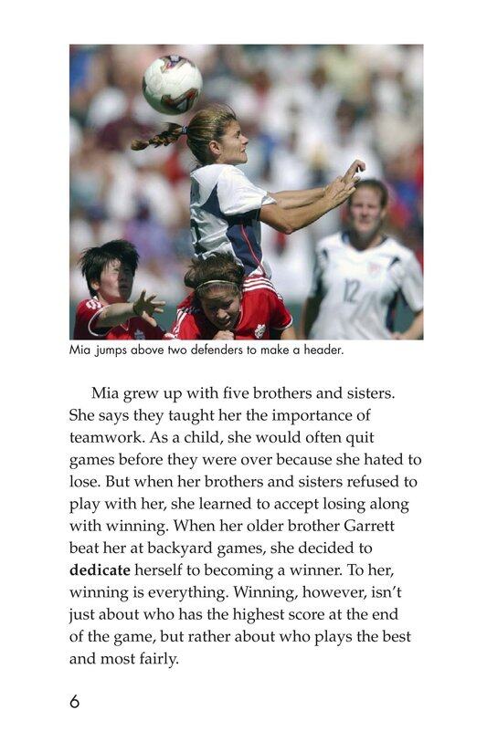 Female Sports Stars绘本故事第5页