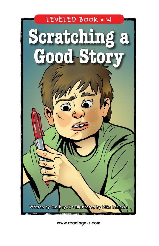 Scratching a Good Story绘本故事第2页