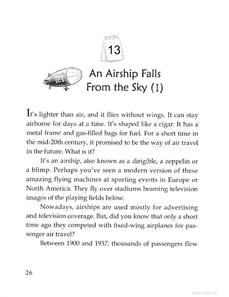 An Airship Falls From the Sky (I)绘本故事第2页
