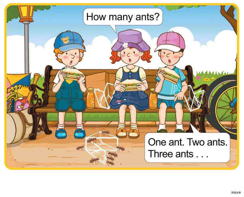 How Many Ants?绘本故事第4页