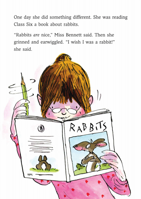 Class Six and the Very Big Rabbit绘本故事第4页