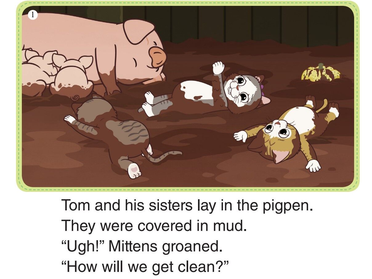 Tom Kitten's New Ball 4-Catch绘本故事第3页