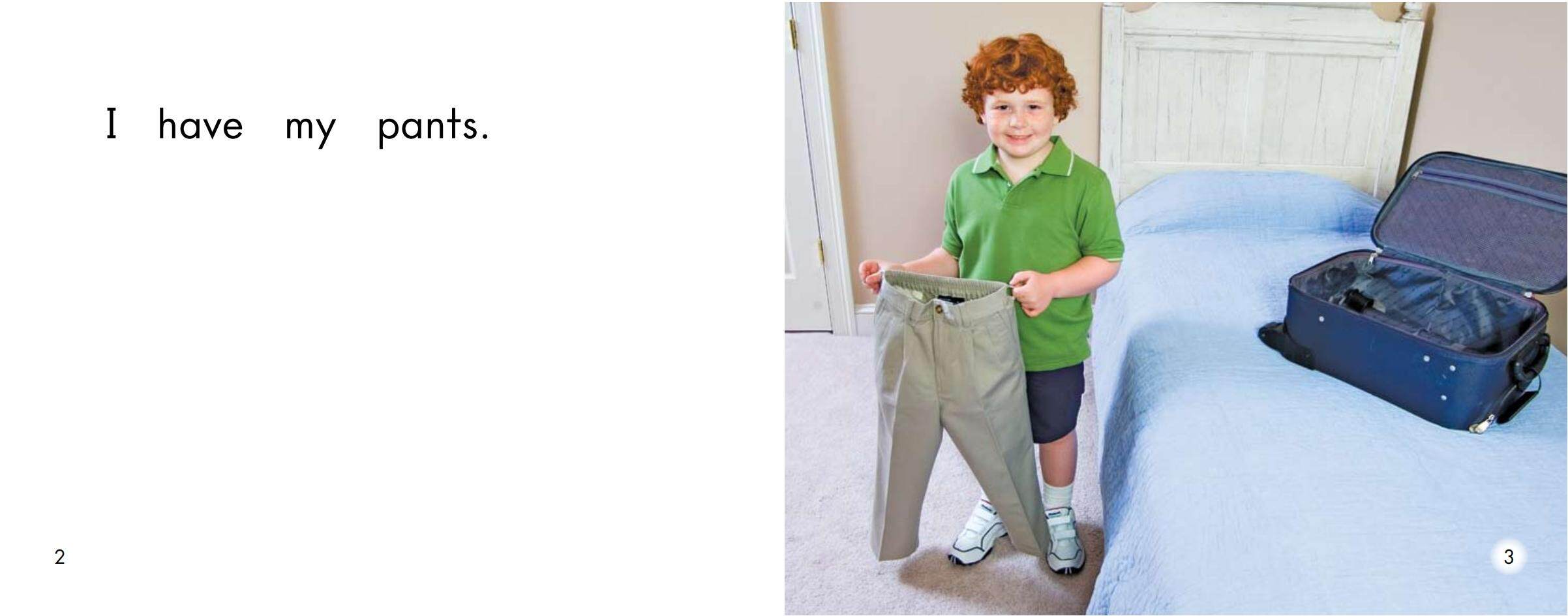 Packing my bag绘本故事第3页