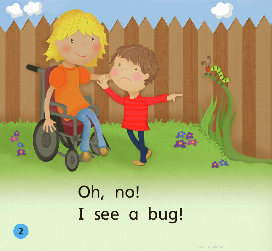 GK Beyond U02W3 I See a Bug!绘本故事第3页