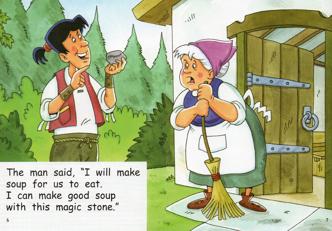 magic stone soup绘本故事第5页