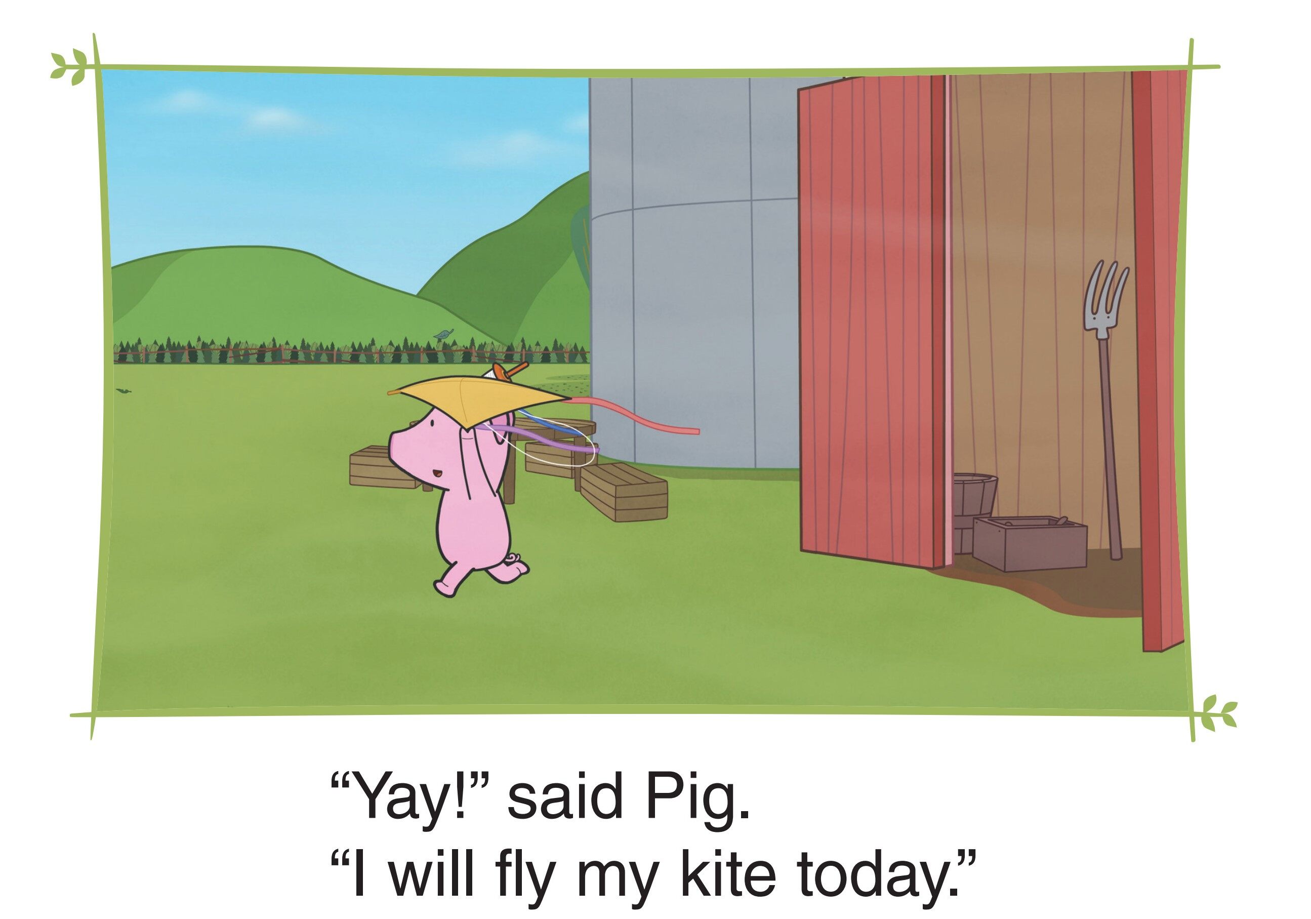 A Windy Day绘本故事第3页