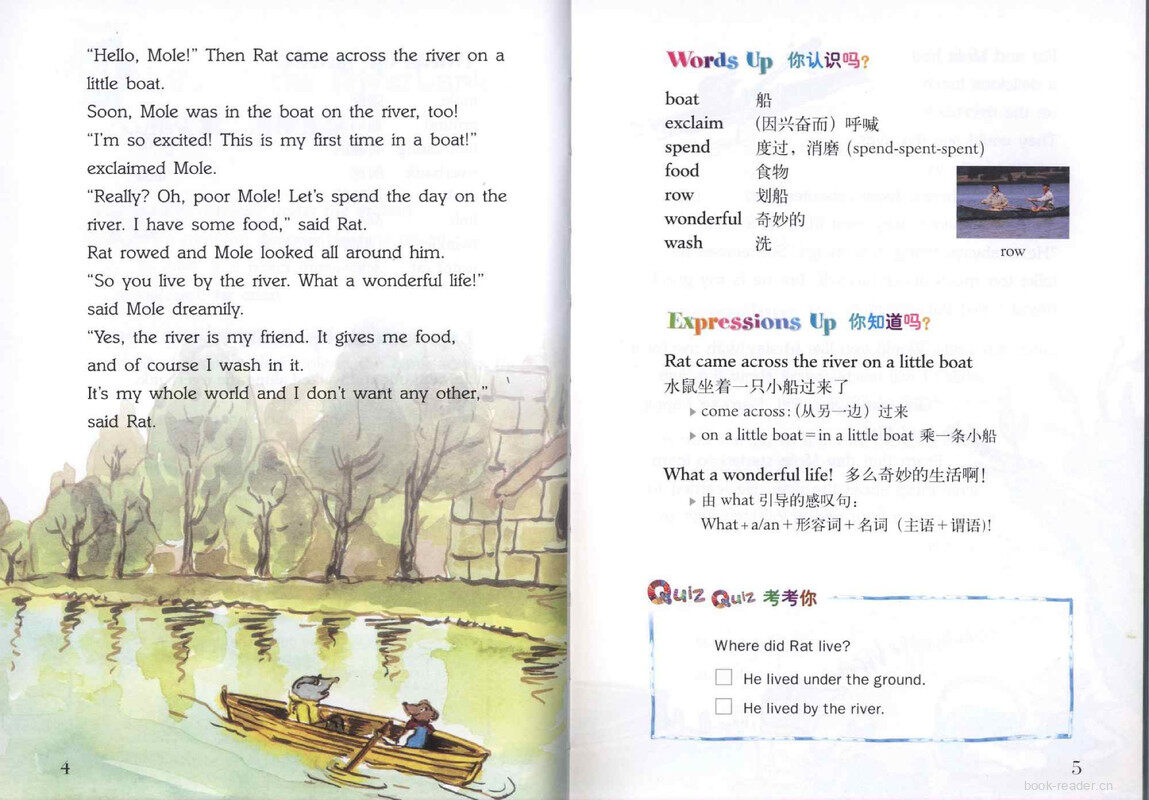 The Wind in the Willows 风雨河岸柳 绘本故事第4页