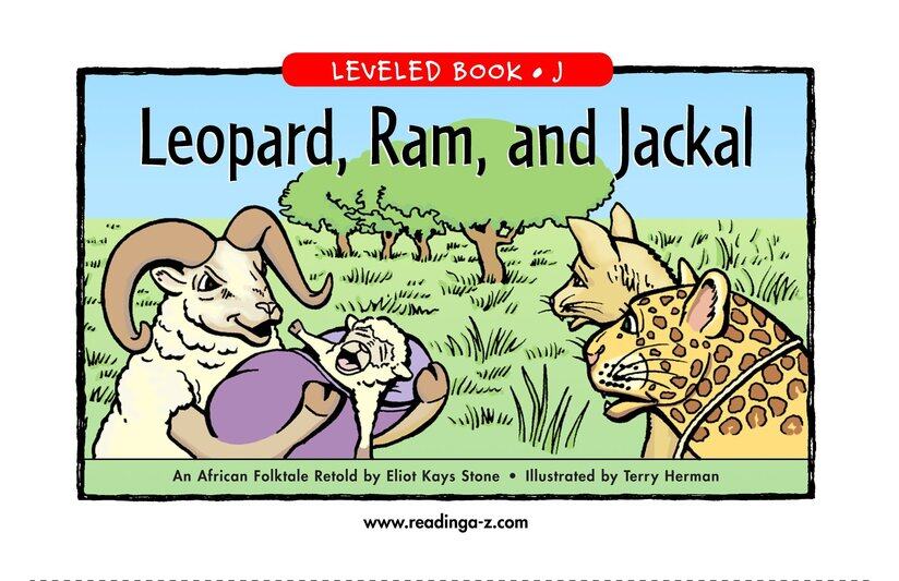 Leopard,Ram,and Jackal绘本故事第2页