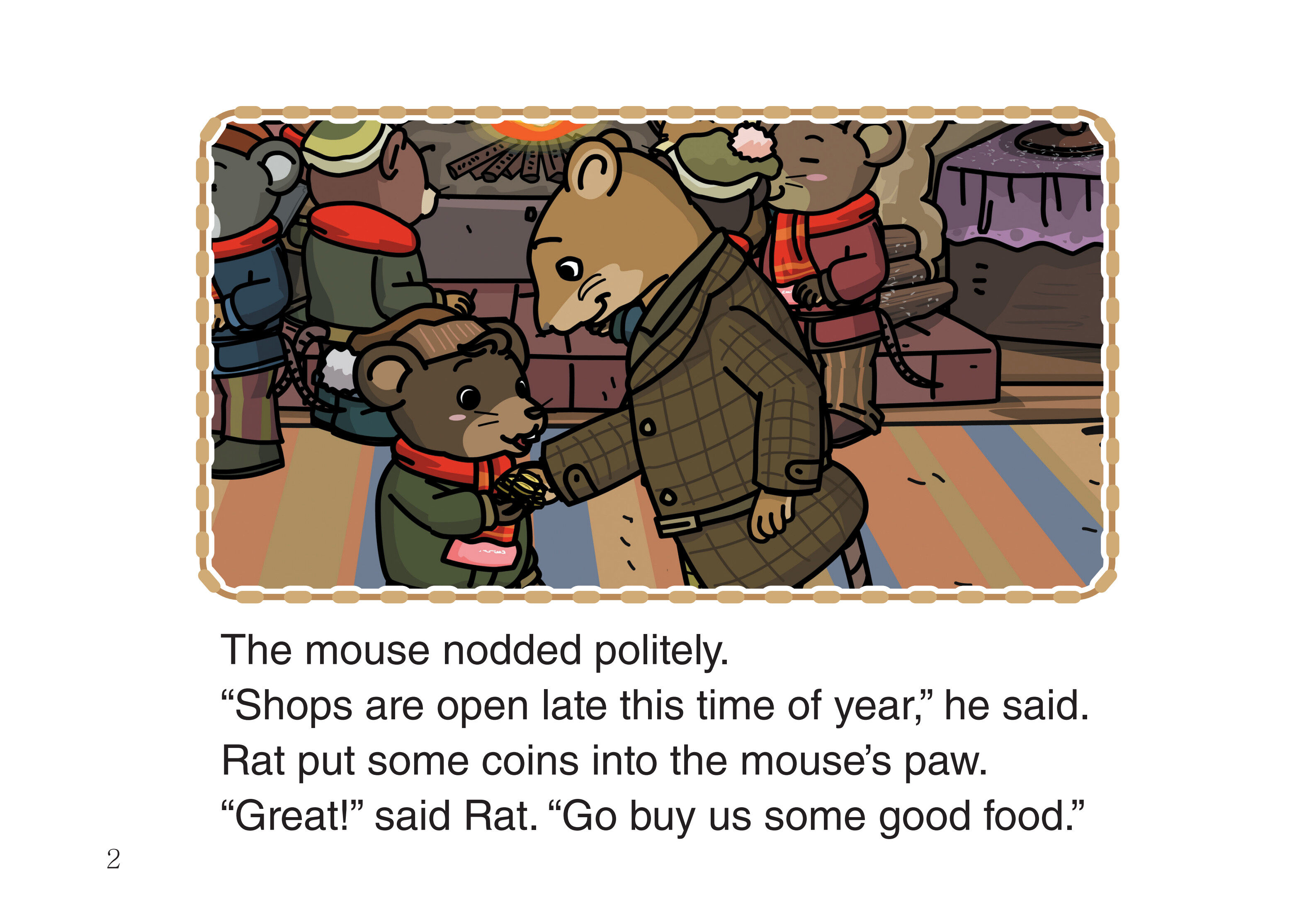 Amusing the Mice绘本故事第4页