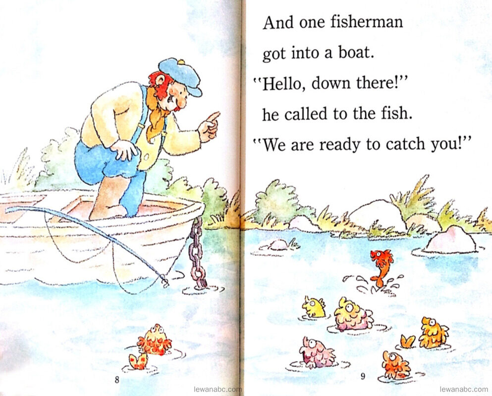 Five Silly Fishermen绘本故事第5页