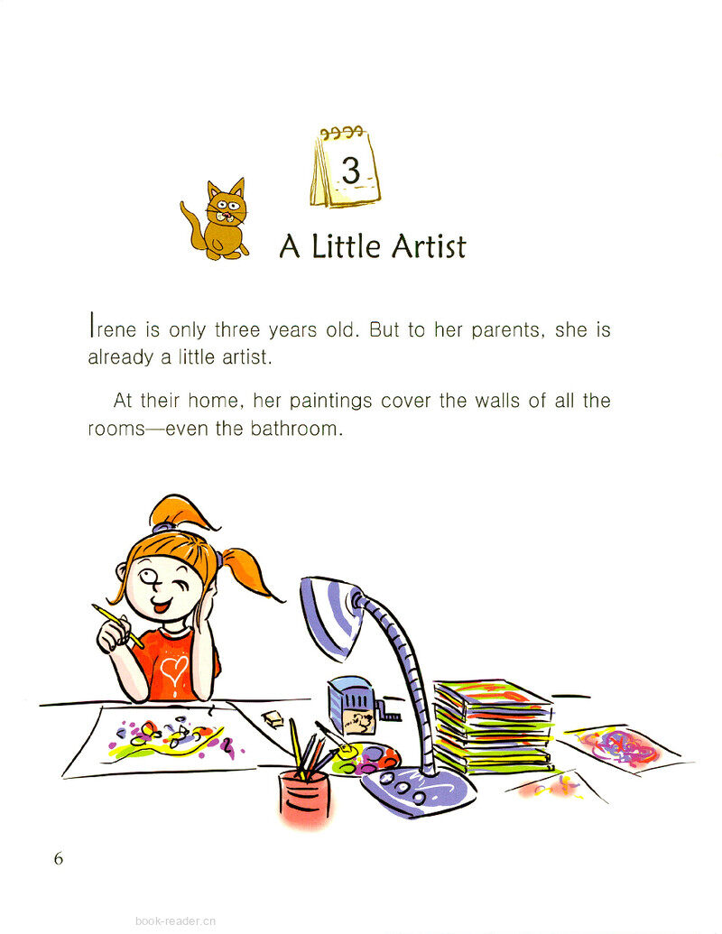 A Little Artist绘本故事第2页