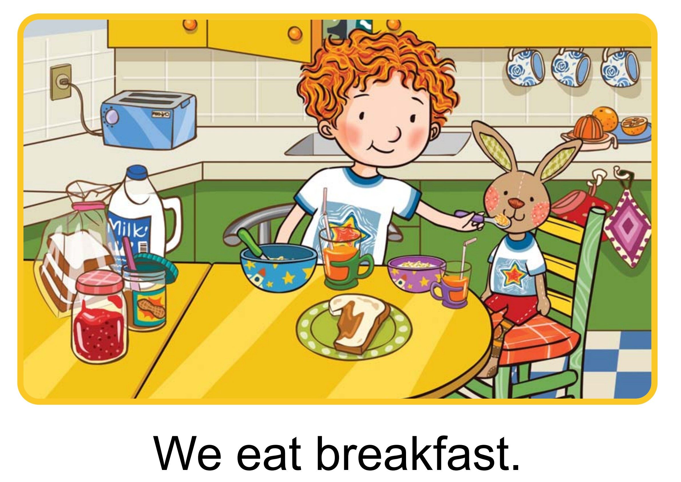 Morning, Afternoon, Evening, Night绘本故事第3页