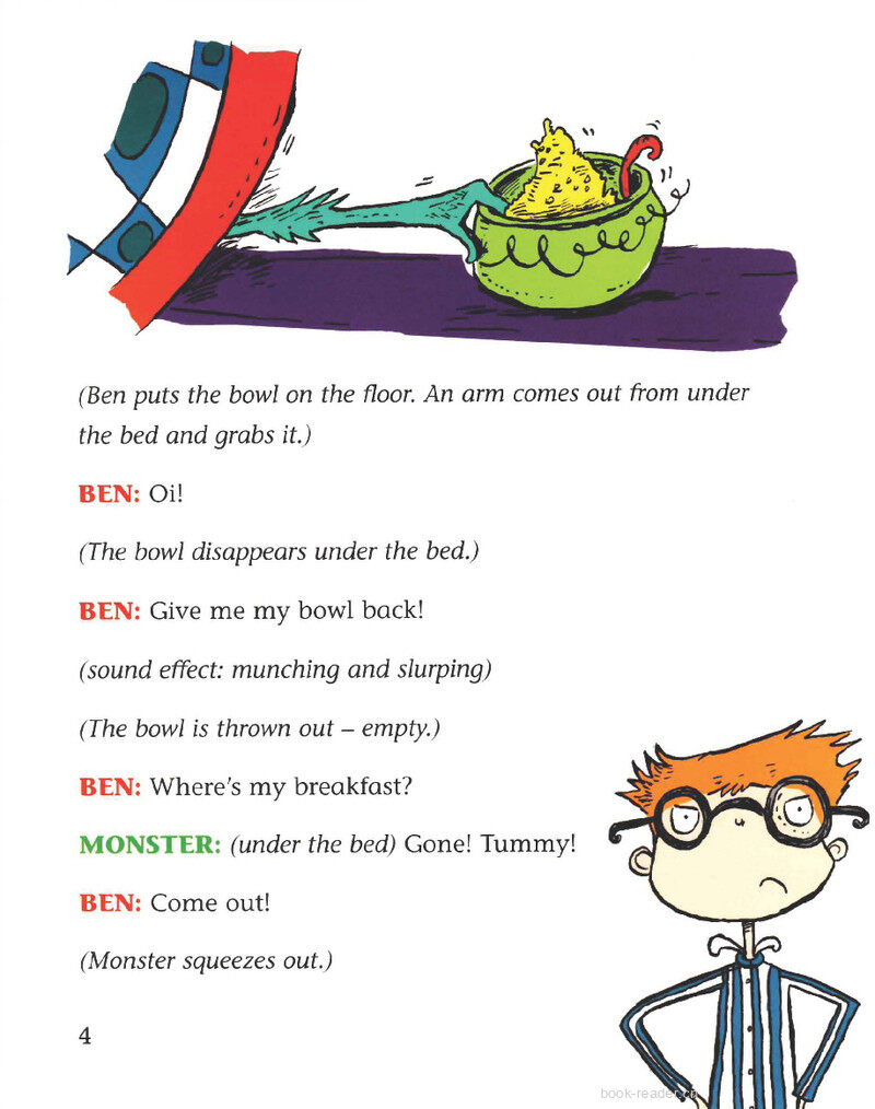 The Monster Under the Bed绘本故事第4页