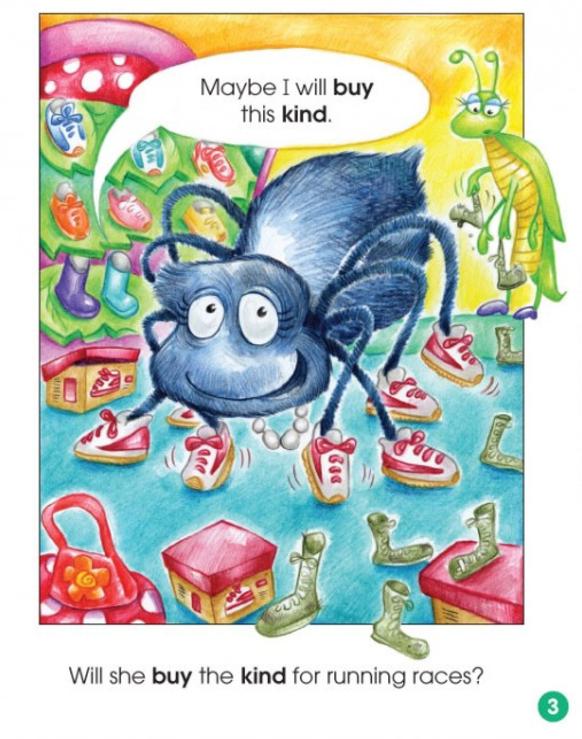 So Many Kinds of Shoes!绘本故事第3页