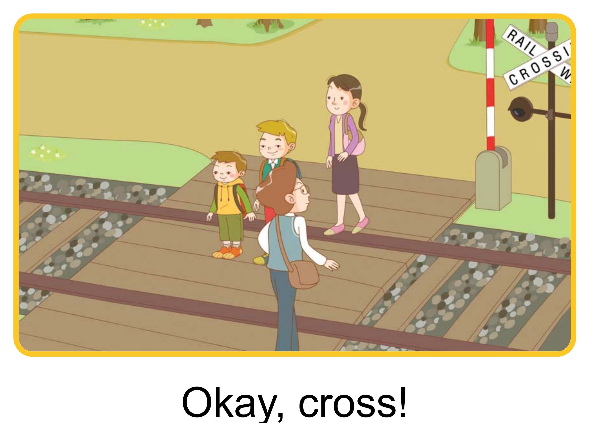 Look Left, Look Right绘本故事第4页