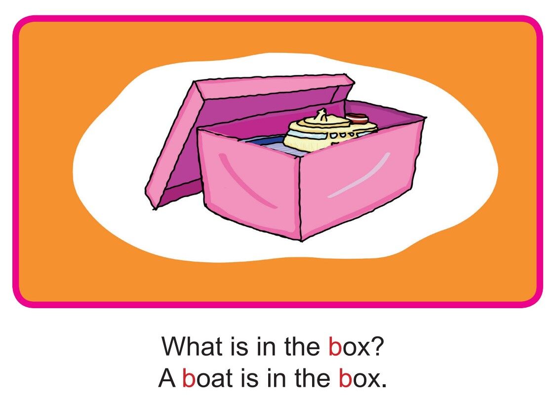 'B' words -  What Is on the Bed绘本故事第3页