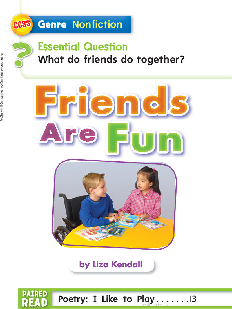 G1 On U1W4 Friends Are Fun绘本故事第3页